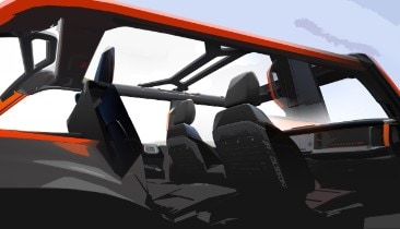 Bronco Raptor Design Sketch